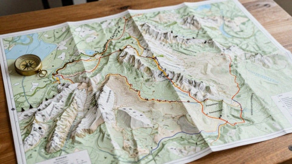 Które włoskie regiony obejmuje mapa Dolomitów?