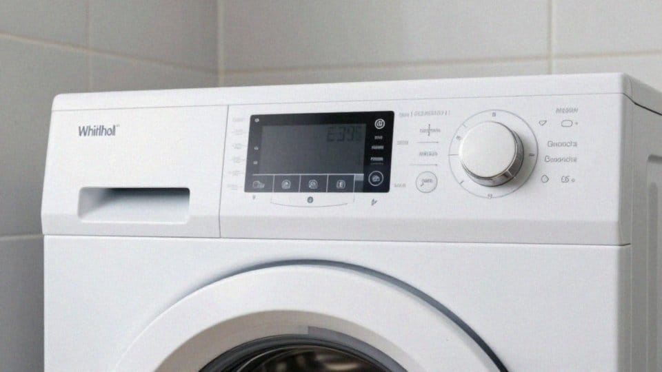 Jak odczytać kody błędów w pralce Whirlpool?