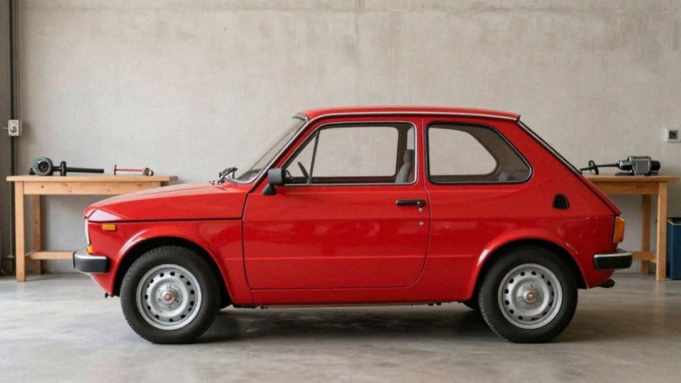 Dlaczego czerwony Fiat 126p przyciąga kolekcjonerów?