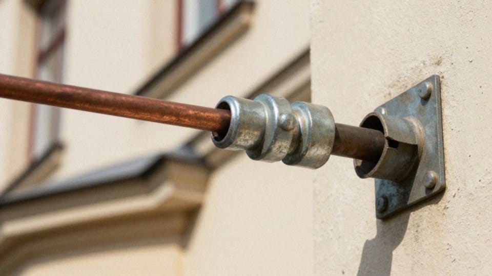 Jakie elementy tworzą część instalacji odgromowej?