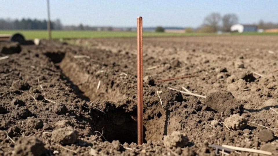 Jaka powinna być głębokość wbicia uziomu?
