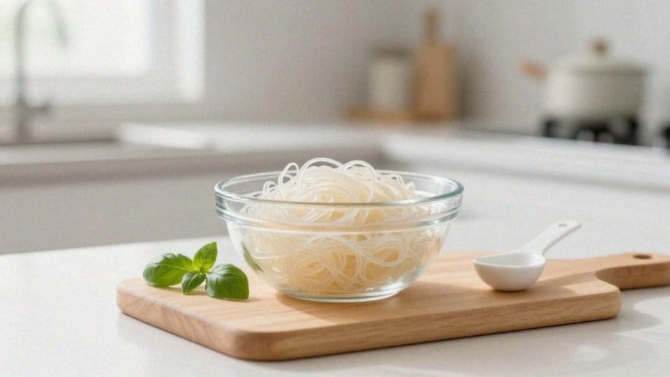 Jakie są wartości odżywcze makaronu konjac?