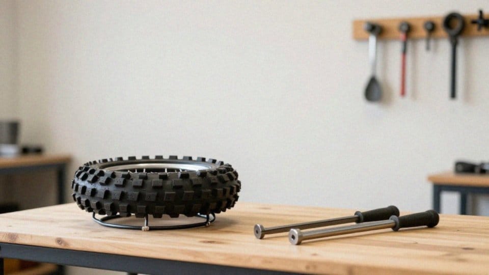 Czy wymiana opony w motocyklu crossowym różni się?