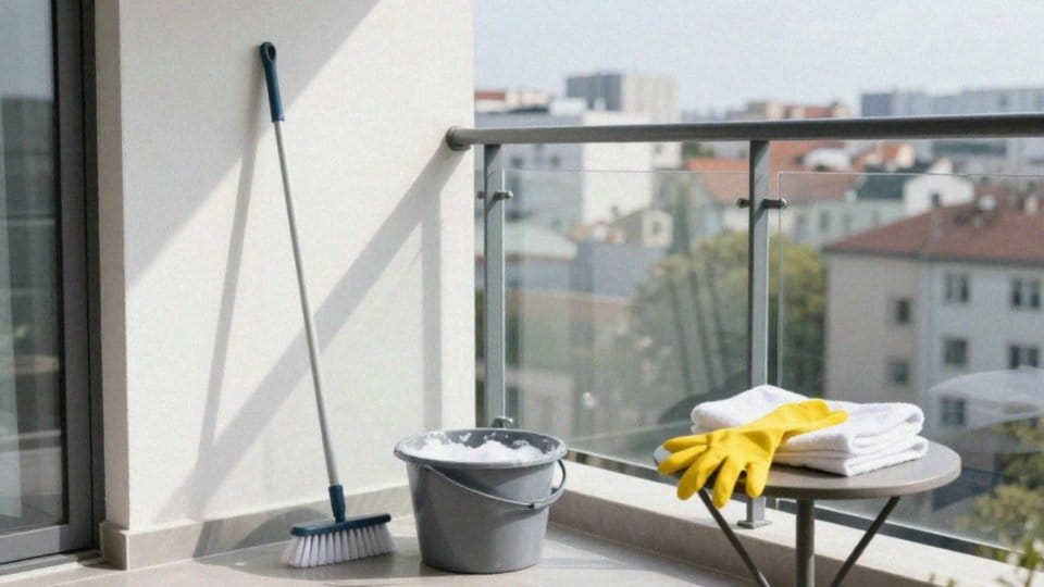 Jak bezpiecznie myć balkon od zewnątrz?