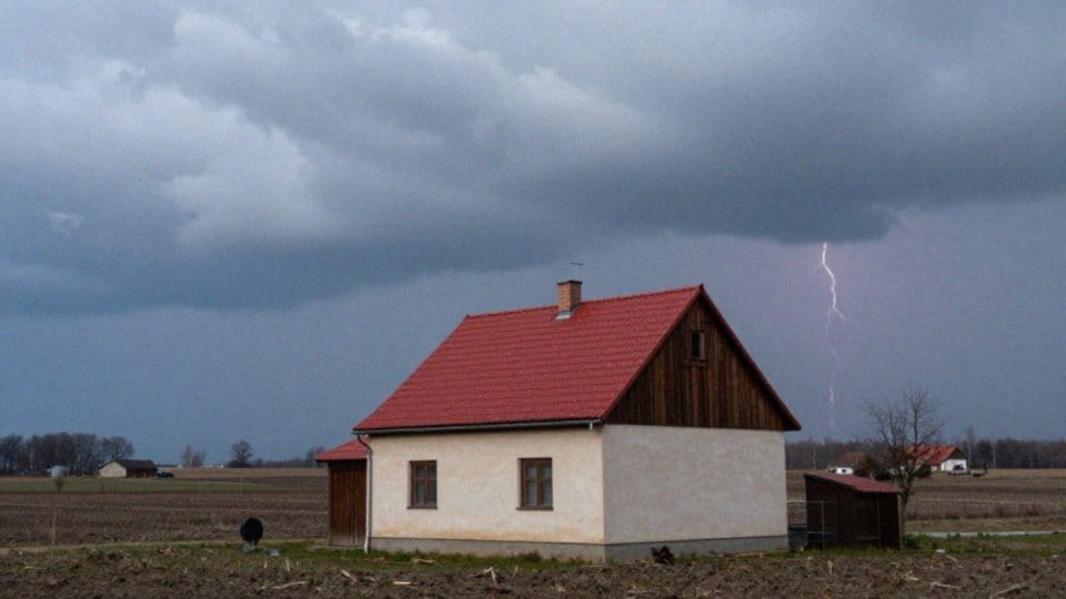 Czy dom bez piorunochronu jest bardziej narażony?