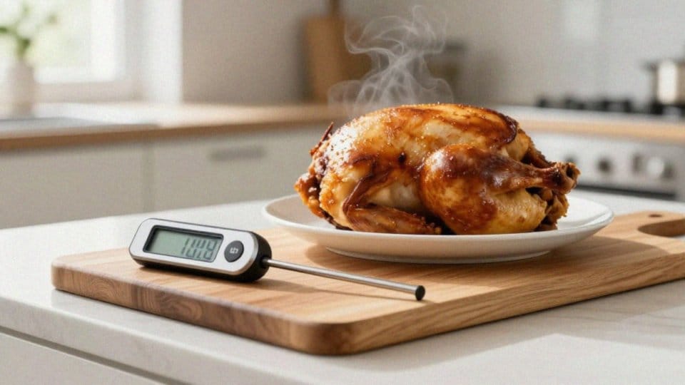 Jak sprawdzić, czy kurczak osiągnął 80–85°C?