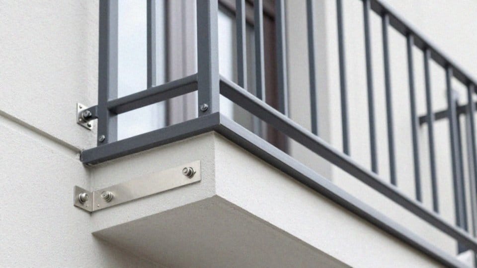 Jakie elementy gwarantują stabilność balkonu francuskiego?