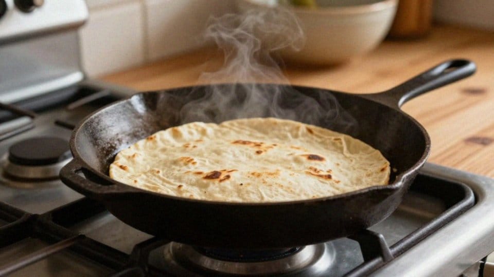 Dlaczego tortilla powinna być podgrzana?