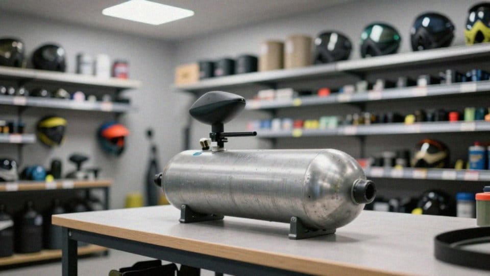 Kto powinien napełniać butlę do paintballa?