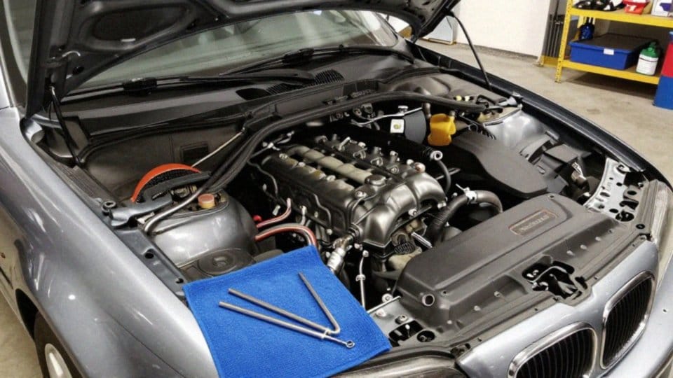 Czy BMW E46 320d ma czujnik położenia wału?