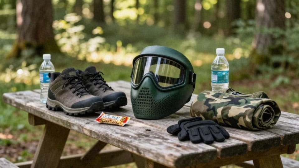 Co zabrać na paintball: sprzęt i ubiór?