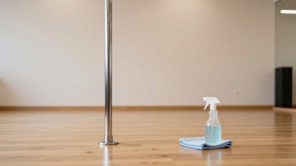 Jak dobrać środek do materiału rury pole dance?