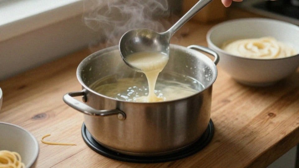 Woda po makaronie w carbonarze: w czym pomaga?