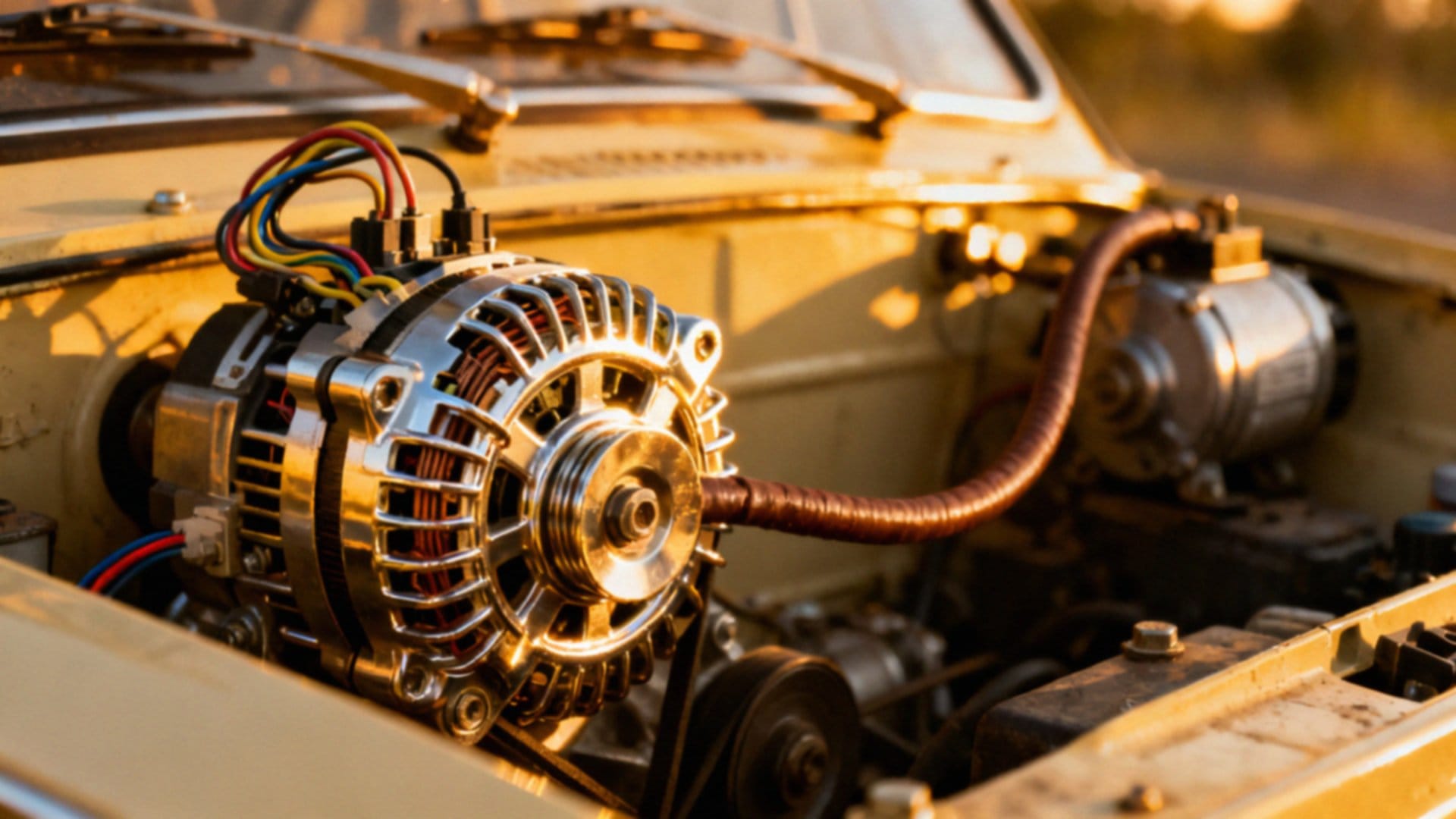 Alternator w Fiat 126p — jak podłączyć krok po kroku?