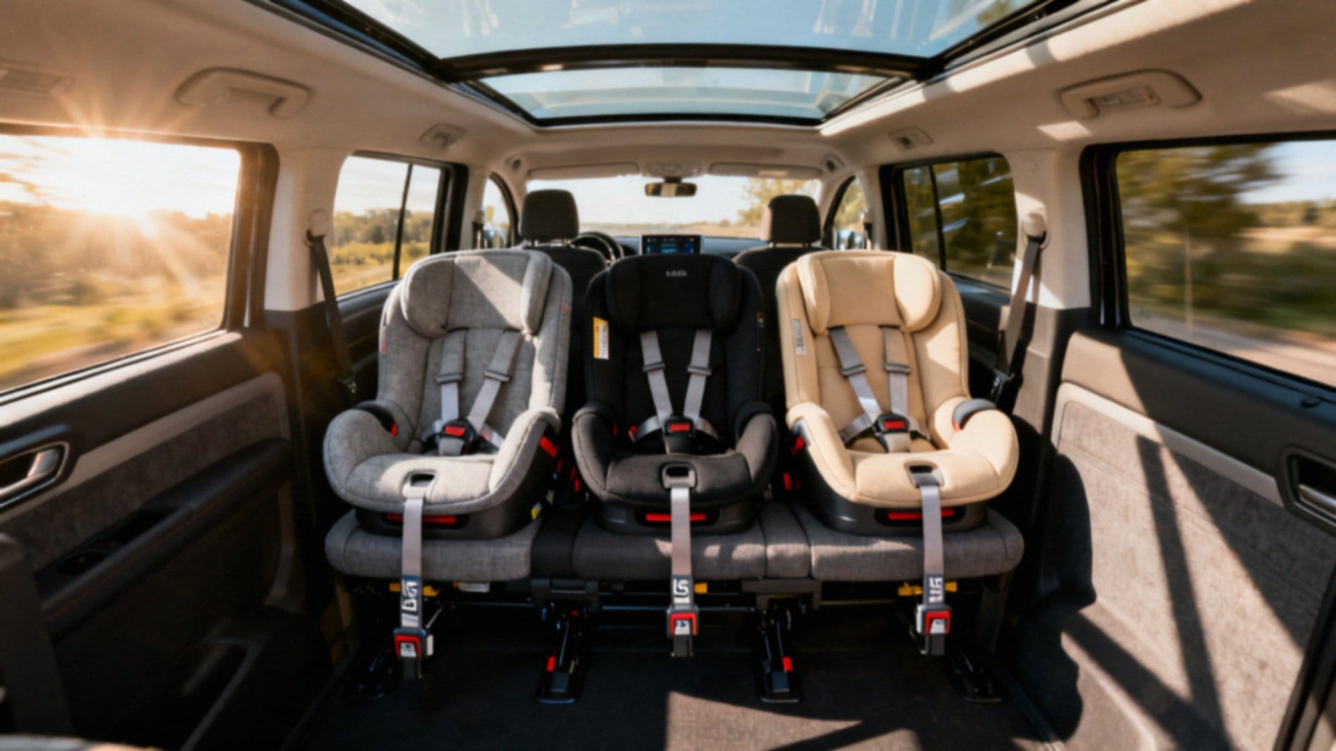 Auta z trzema zaczepami ISOFIX — bezpieczeństwo i komfort dla rodzin
