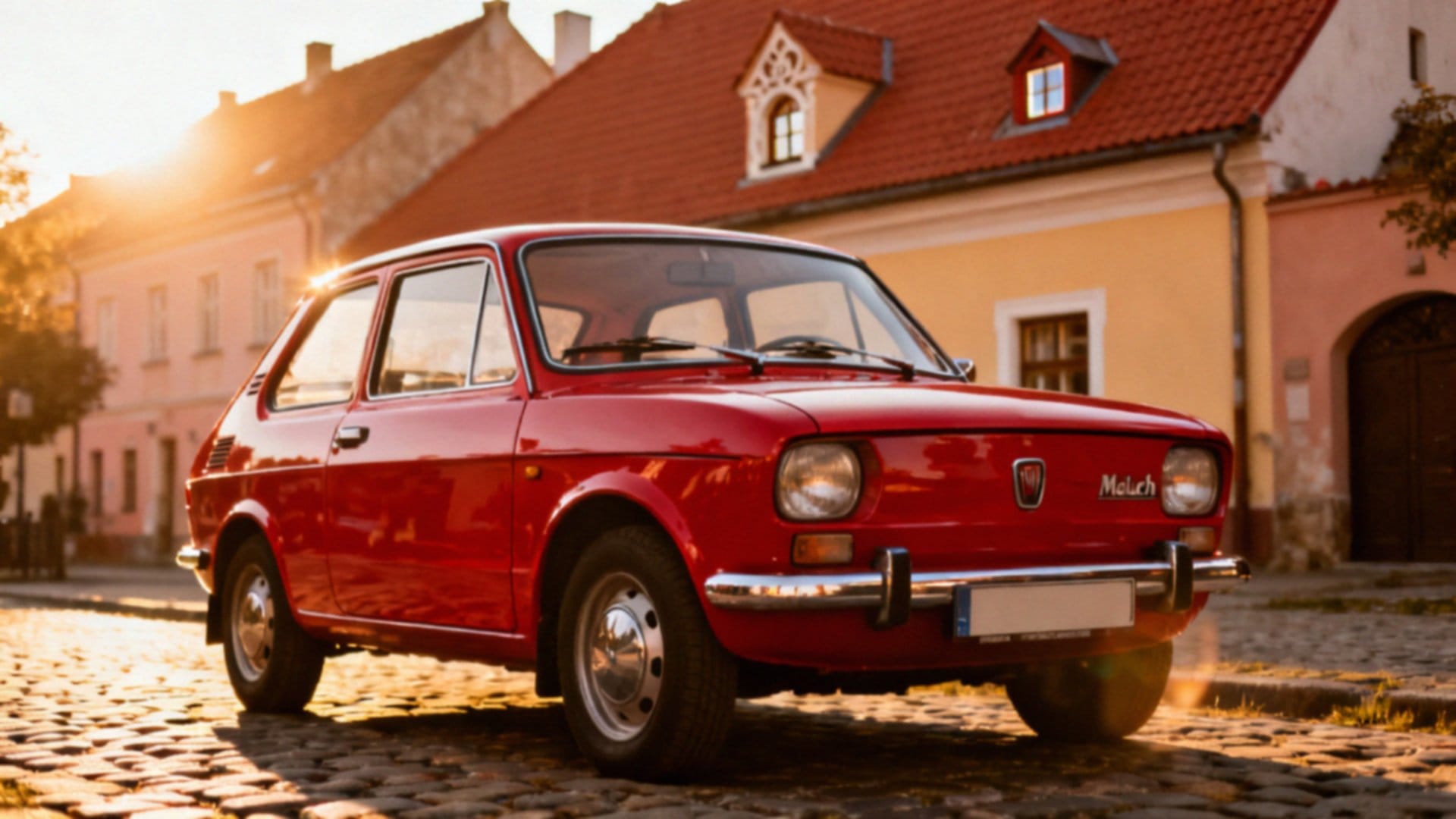 Czerwony Fiat 126p — ikona polskiej motoryzacji i inwestycja dla kolekcjonerów