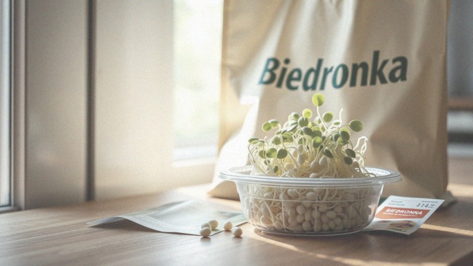 Kiełki fasoli mung Biedronka – cena, dostępność i korzyści zdrowotne