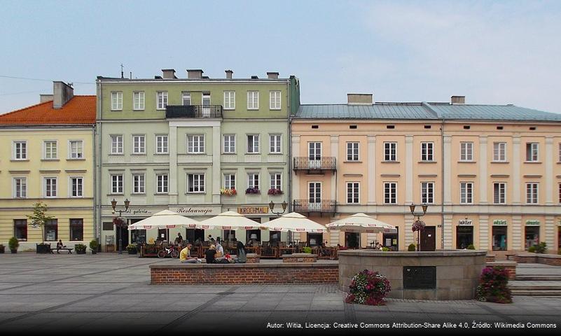 Rynek Trybunalski w Piotrkowie Trybunalskim